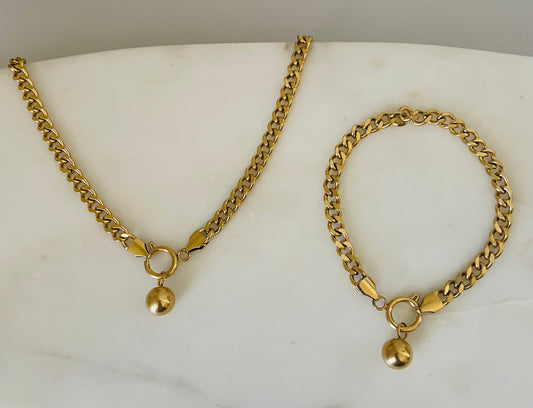 Rebecca | Necklace & Bracelet Set
